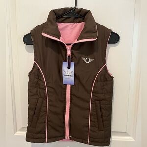 Tuffrider Girls Reversible Riding Vest NWT